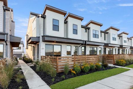 New construction Townhouse house 2016 Aldrich Mews, Celina, TX 75009 plan Hawthorne - image