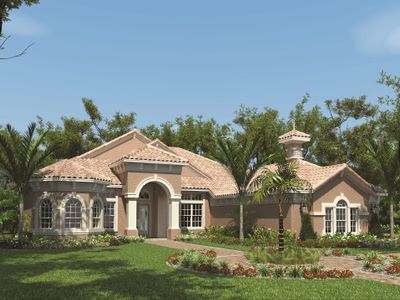 New construction Single-Family house 15 New Water Oak Dr, Palm Coast, FL 32137 plan The Wyndham III - image