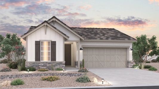 New construction Single-Family house 32071 N 117Th Ave, Peoria, AZ 85383 plan Clover - image