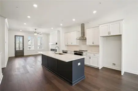 New construction Condo house 4547 Watervale Wy, Unit 265, Peachtree Corners, GA 30092 plan The Cochran - image 6
