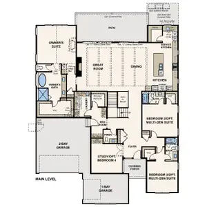 New construction Single-Family house 10350 Saint Mary Pt, Parker, CO 80138 plan The Hamilton - image