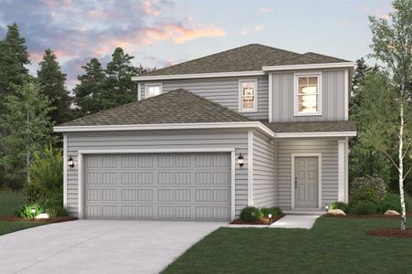 New construction Single-Family house 20019 Briarcliff Park Ln, Porter, TX 77365 HAMPTON- photo 0