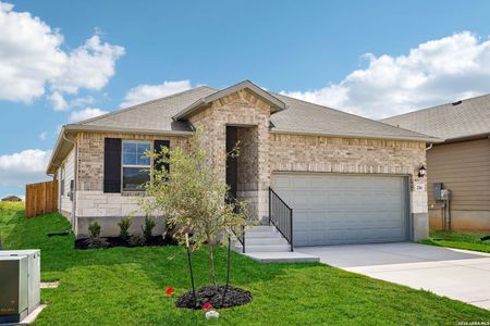 New construction Single-Family house 216 Barton Pt, Cibolo, TX 78108 plan The Allen (840) - image