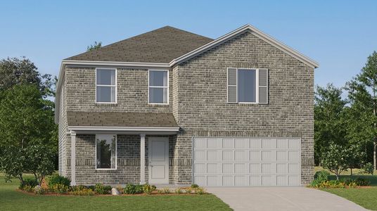 New construction Single-Family house San Antonio, TX 78253 plan Sherman - image