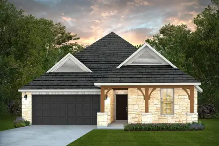 New construction Single-Family house 515 Grand Legacy, New Braunfels, TX 78130 plan Bell - image