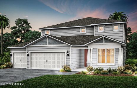 New construction Single-Family house 3224 Willowleaf Ln, Green Cove Springs, FL 32043 plan Yorkshire - image