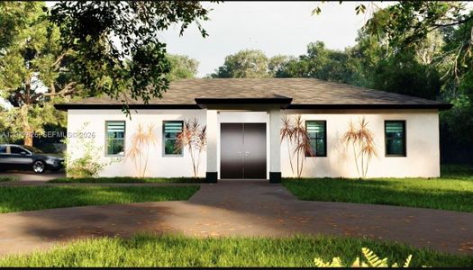 New construction Single-Family house 911 Ardmore St, Lehigh Acres, FL 33974 - image