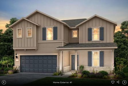 New construction Single-Family house 309 Archway Ln, Liberty Hill, TX 78642 plan Sweetwater - image