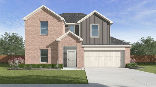 New construction Single-Family house 7714 Jeske Rd, Needville, TX 77461 plan Knox - 2542 - image
