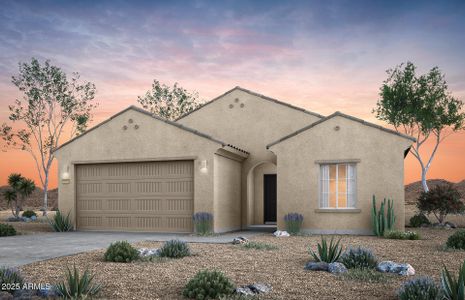 New construction Single-Family house 42980 W Palo Amarillo Rd, Maricopa, AZ 85138 plan Bluebell - image