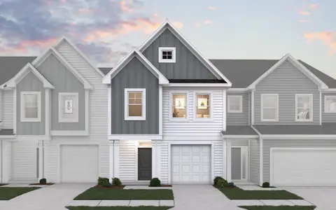 New construction Townhouse house 3304 Bailey Lake Dr, Fuquay Varina, NC 27526 plan Kenley - image