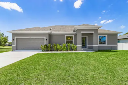 New construction Single-Family house 3706 Nw 46Th, Cape Coral, FL 33993 plan Delray - image