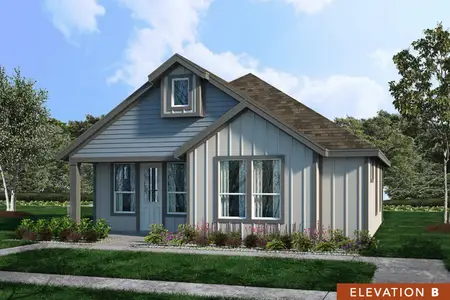 New construction Single-Family house 2105 Hofstaat, Canyon Lake, TX 78130 plan 1099 - image