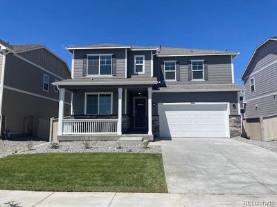 New construction Single-Family house 18358 Prince Hill Circle, Parker, CO 80134 HENNESSY- photo 0