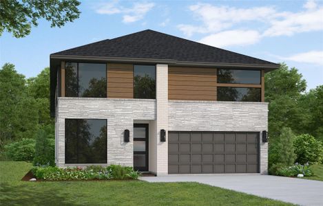 New construction Single-Family house 15702 Juliet Ct, Conroe, TX 77302 plan The Manhattan - image