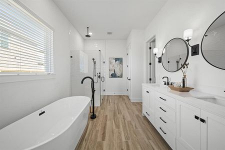 New construction Single-Family house 3229 Highland Gate Dr, League City, TX 77573 Belfast ESP- photo 0