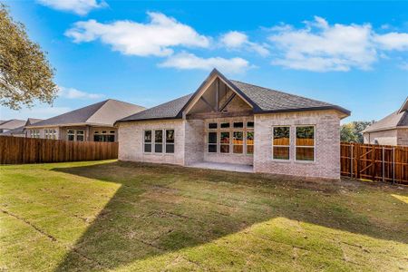 New construction Single-Family house 407 Alicia Ct, Mansfield, TX 76063 The Lincoln- photo 17 17