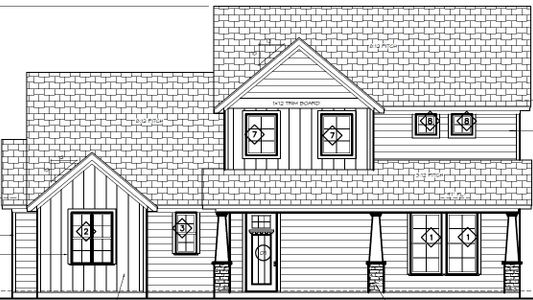 New construction Single-Family house 3526 Randall Ter, Midlothian, TX 76065 plan Emma - image