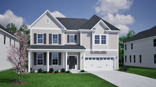 New construction Single-Family house 405 Foxford Dr, Woodruff, SC 29388 plan Yates II - image