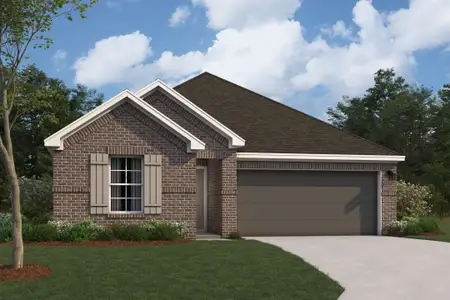 New construction Single-Family house 326 Birch Blossom Path, Magnolia, TX 77354 plan Eastland - image