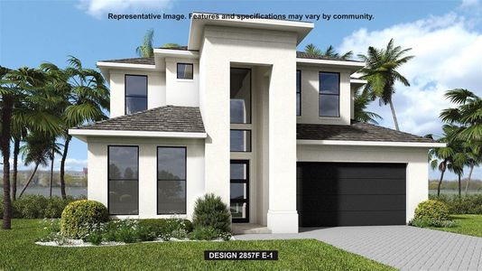 New construction Single-Family house 9527 Sandy Shores St, Parrish, FL 34219 plan 2857F - image