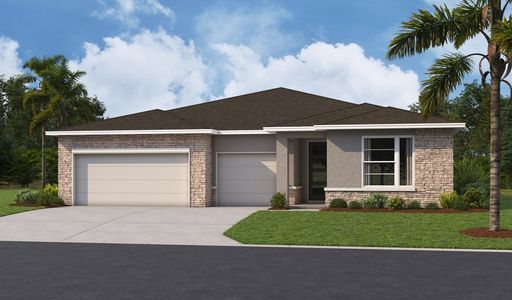 New construction Single-Family house 2029 Hammock Trace Dr, Parrish, FL 34219 plan Powell - image