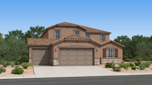 New construction Single-Family house 17442 S Grassland Wy, Vail, AZ 85641 plan Picacho - image