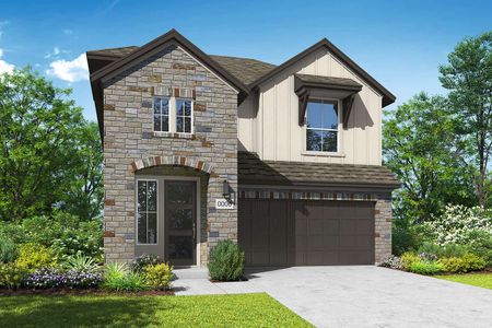 New construction Single-Family house 125 Alfalfa Drive, Liberty Hill, TX 78642 Mariposa- photo 0