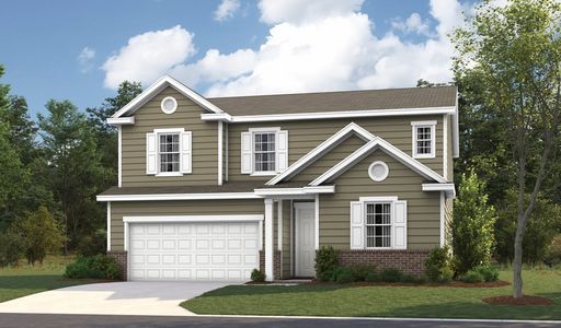 New construction Single-Family house 1560 Oak Springs Dr, Columbia, TN 38401 plan Hopewell - image
