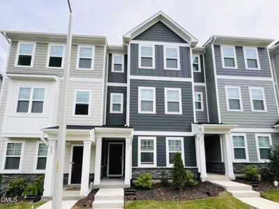 New construction Townhouse house 523 Deercroft Dr, Apex, NC 27539 - image