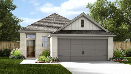 New construction Single-Family house 113 Civita Rd, Liberty Hill, TX 78642 plan 1593W - image