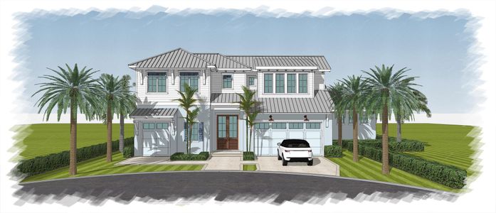 New construction Single-Family house 185 Birkdale Lane, Jupiter, FL 33458 - photo 0