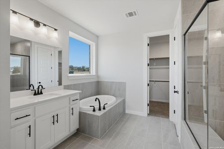 New construction Single-Family house 1578 Lone Grapevine, New Braunfels, TX 78132 plan Hildago - image 9