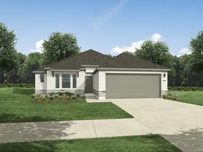 New construction Single-Family house 602 Universal Dr, Hutto, TX 78634 plan Sabine | Prairie Winds - image