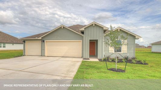 New construction Single-Family house 401 Diehl Dr, Lockhart, TX 78644 The Fairfield- photo 0