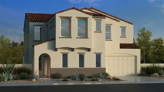 New construction Single-Family house 3583 E Cape Marigold Ln, San Tan Valley, AZ 85140 plan Revere - image
