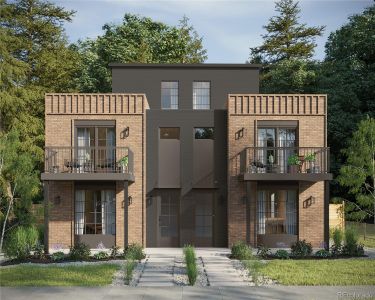 New construction Duplex house 4512 Utica St, Denver, CO 80212 plan The Cheyenne - image