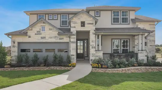 New construction Single-Family house 100 Slater Ct, Liberty Hill, TX 78642 plan Hattie - image