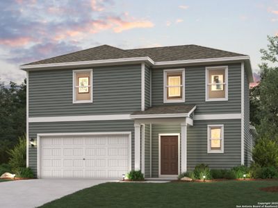 New construction Single-Family house 2145 Maestro Dr, Seguin, TX 78155 plan Frio - 2165 - image