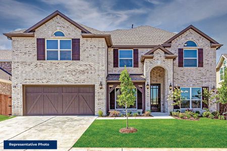 New construction Single-Family house 2537 Riverchase Wy, Grand Prairie, TX 75054 Coventry 2F- photo 0 0