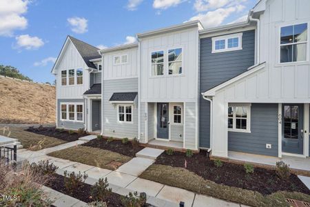 New construction Townhouse house 602 Hillfarm Dr, Wake Forest, NC 27587 WILSON- photo 1 1