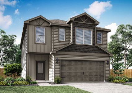 New construction Single-Family house 3901 Steeple Chase Dr, Sherman, TX 75092 plan Yaupon - image