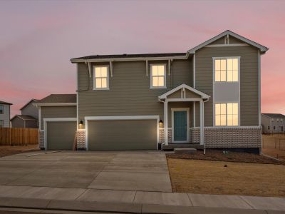 New construction Single-Family house 10317 Hartwood Dr, Peyton, CO 80831 plan The Chatfield - image