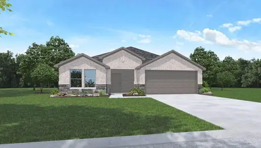 New construction Single-Family house 14533 Sunny Place Drive, Splendora, TX 77372 Plan X40D- photo 0