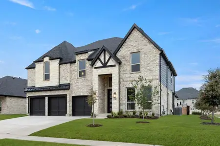 New construction Single-Family house 2544 Riverchase Wy, Grand Prairie, TX 75054 plan Boston 2F (w/Media) - image