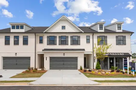 New construction Townhouse house 3757 Floyd Rd, Austell, GA 30106 plan Bradford - image