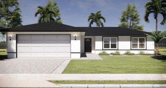 New construction Single-Family house 3716 5Th St W, Lehigh Acres, FL 33971 - image