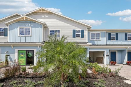 New construction Townhouse house 6116 Fellow Wagon Wy, Orlando, FL 32822 plan San Jose - image