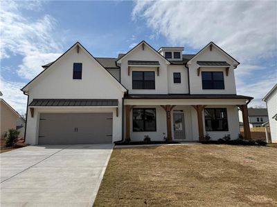 New construction Single-Family house 369 Scarlett Rose Wy, Hoschton, GA 30548 plan Turnbridge - image