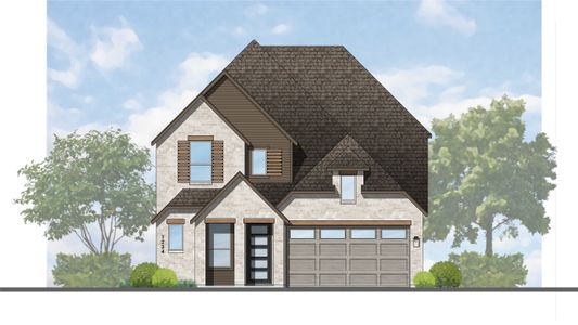 New construction Single-Family house 8541 Texas Ash Dr, Justin, TX 76247 plan Lotus Plan - image